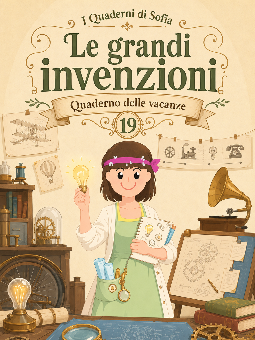 Le Grandi Invenzioni — quaderno SOFIA da stampare