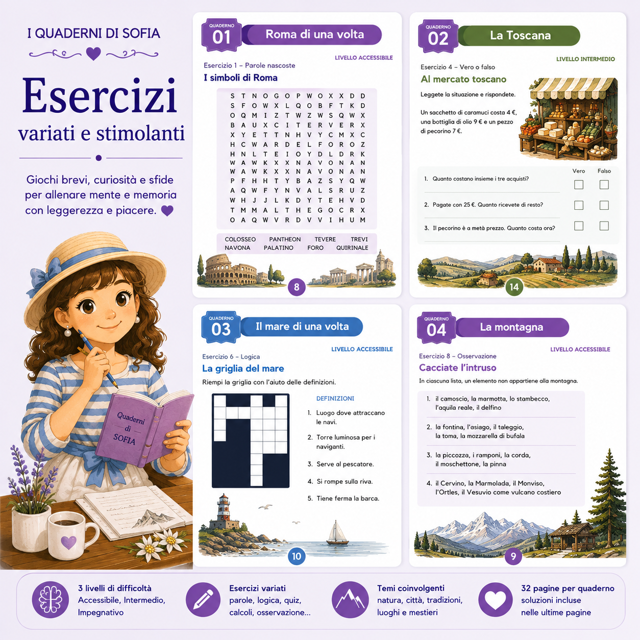 collection sofia quardeno exercices