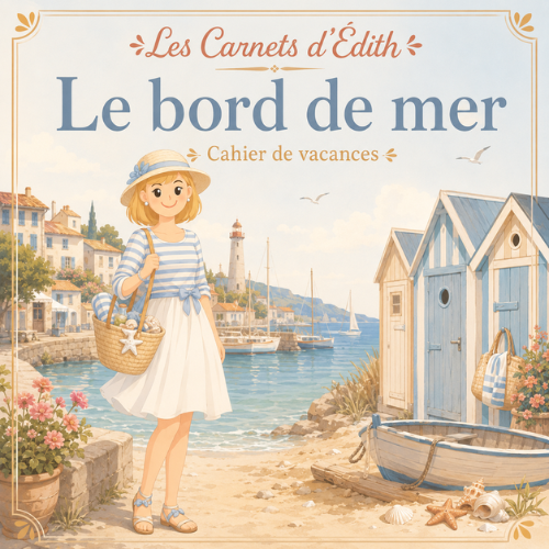 Le bord de mer — carnet EDITH à imprimer