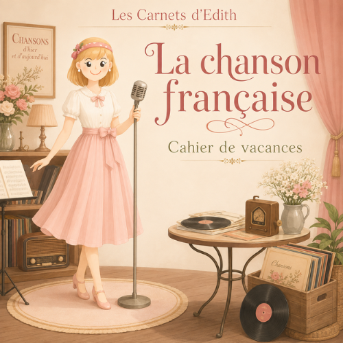La chanson française — carnet EDITH à imprimer