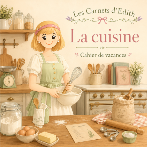 La cuisine — carnet EDITH à imprimer
