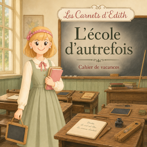 L'école d'autrefois — carnet EDITH à imprimer