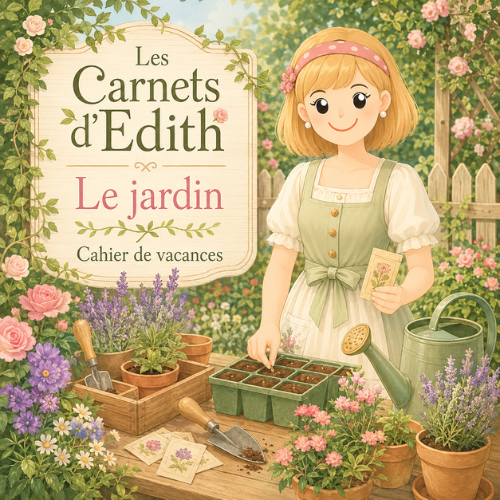 Le jardin — carnet EDITH à imprimer