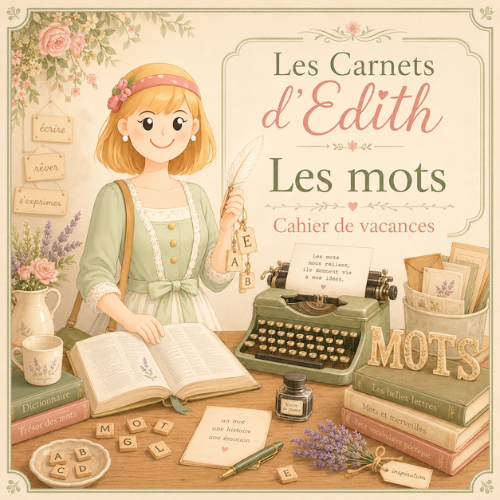 Les mots — carnet EDITH à imprimer