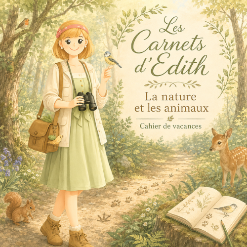 La nature et les animaux — carnet EDITH à imprimer