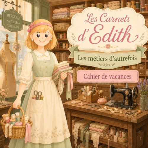 Les métiers d'autrefois — carnet EDITH à imprimer
