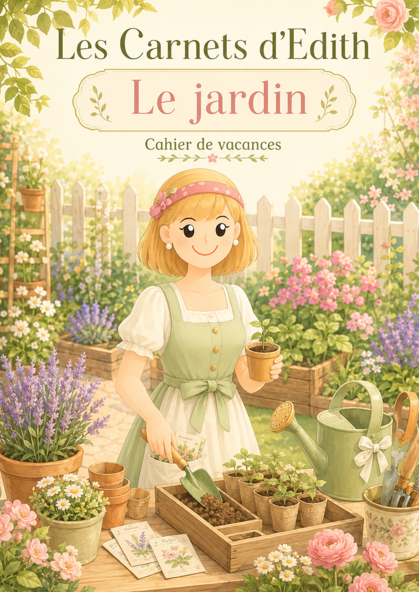 Carnet EDITH Le Jardin