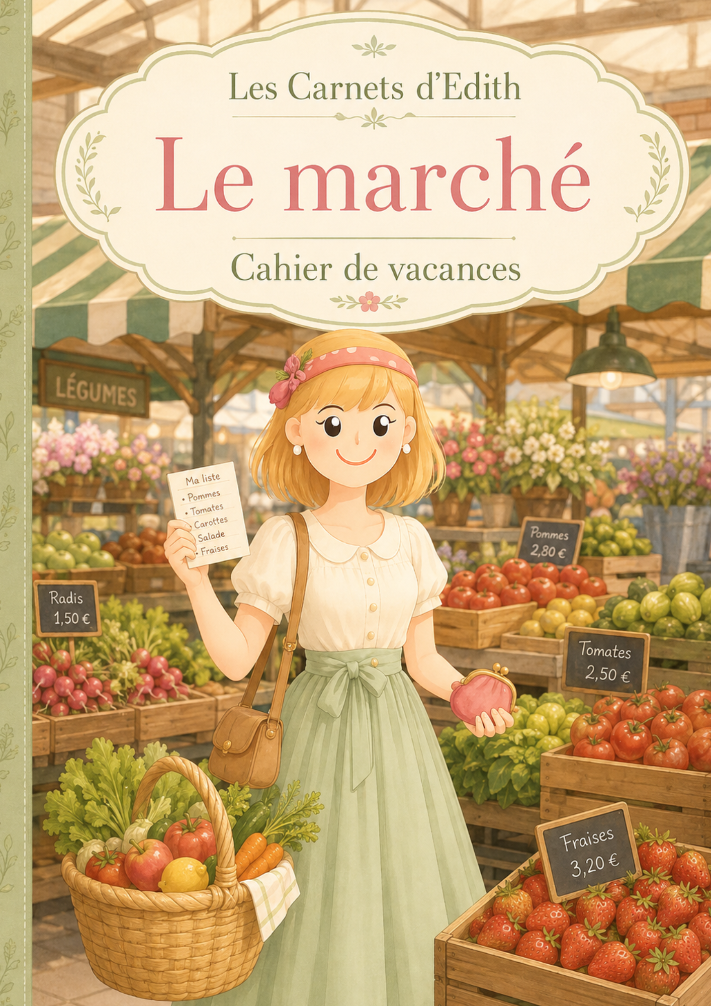 Carnet EDITH Le Marché