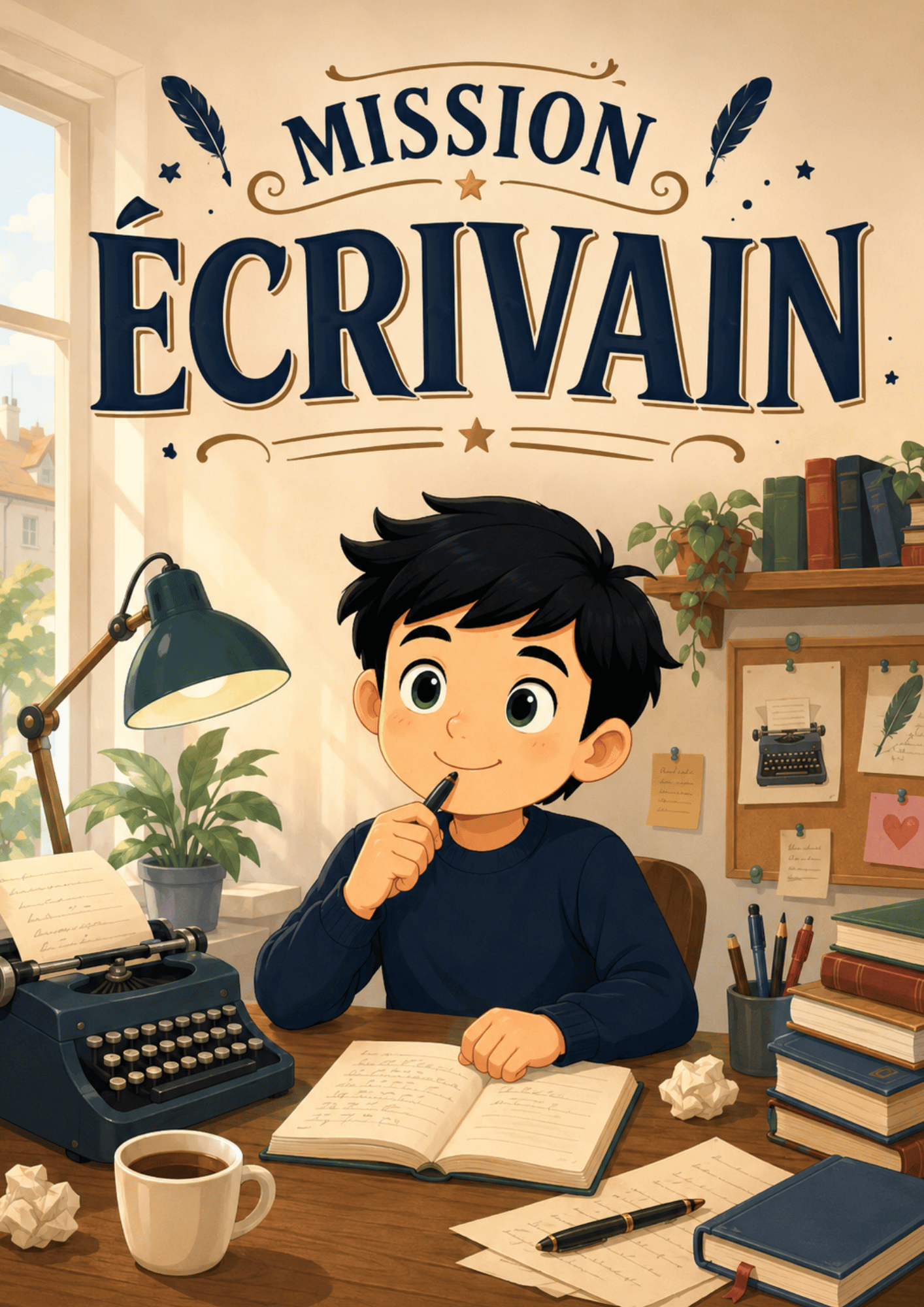 Mission Écrivain — cahier COCO à imprimer