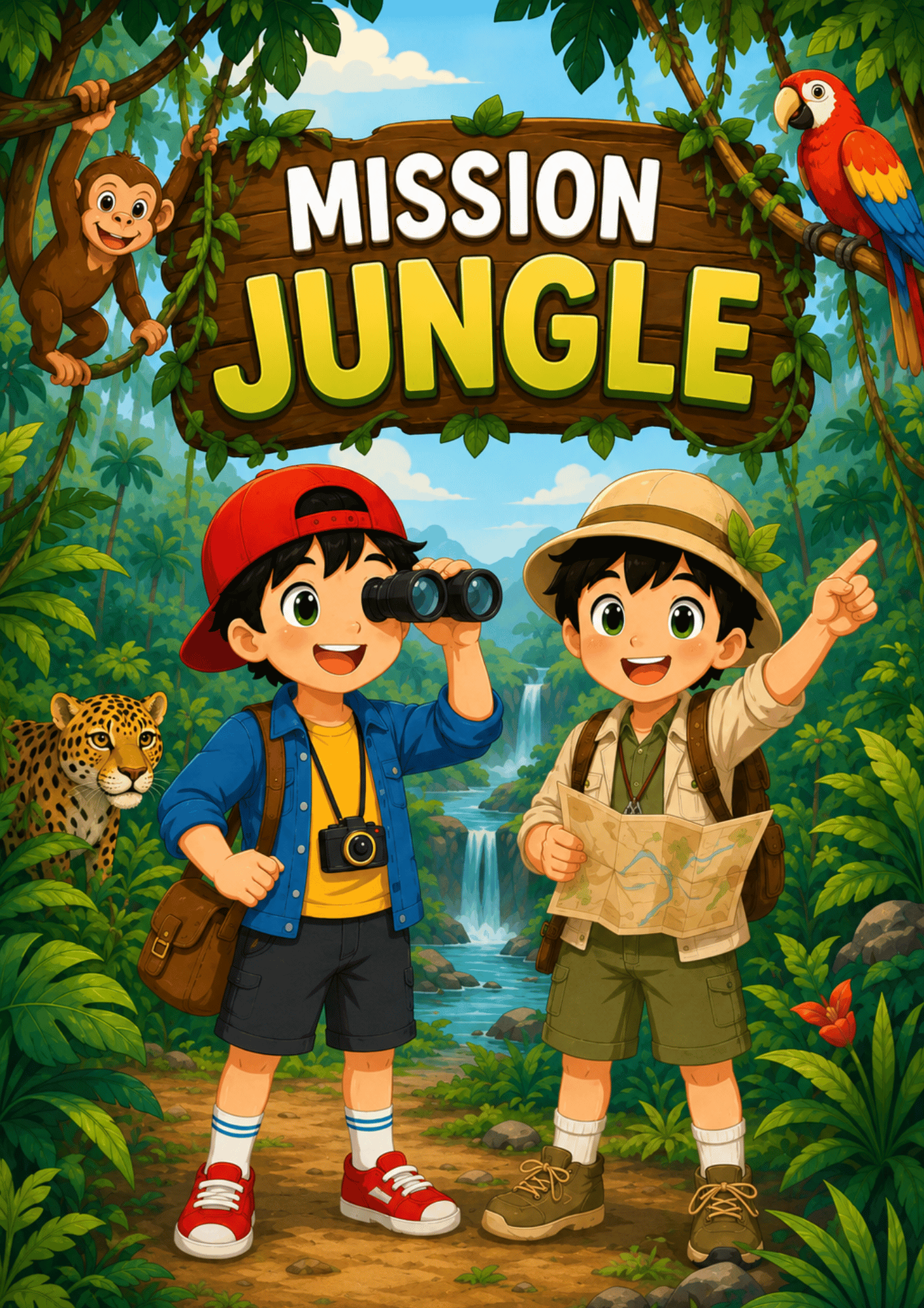 Mission Jungle — cahier COCO à imprimer