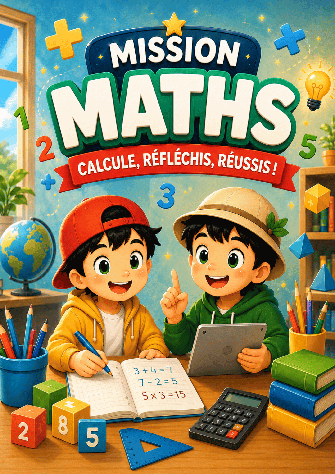 Mission Maths — cahier COCO à imprimer