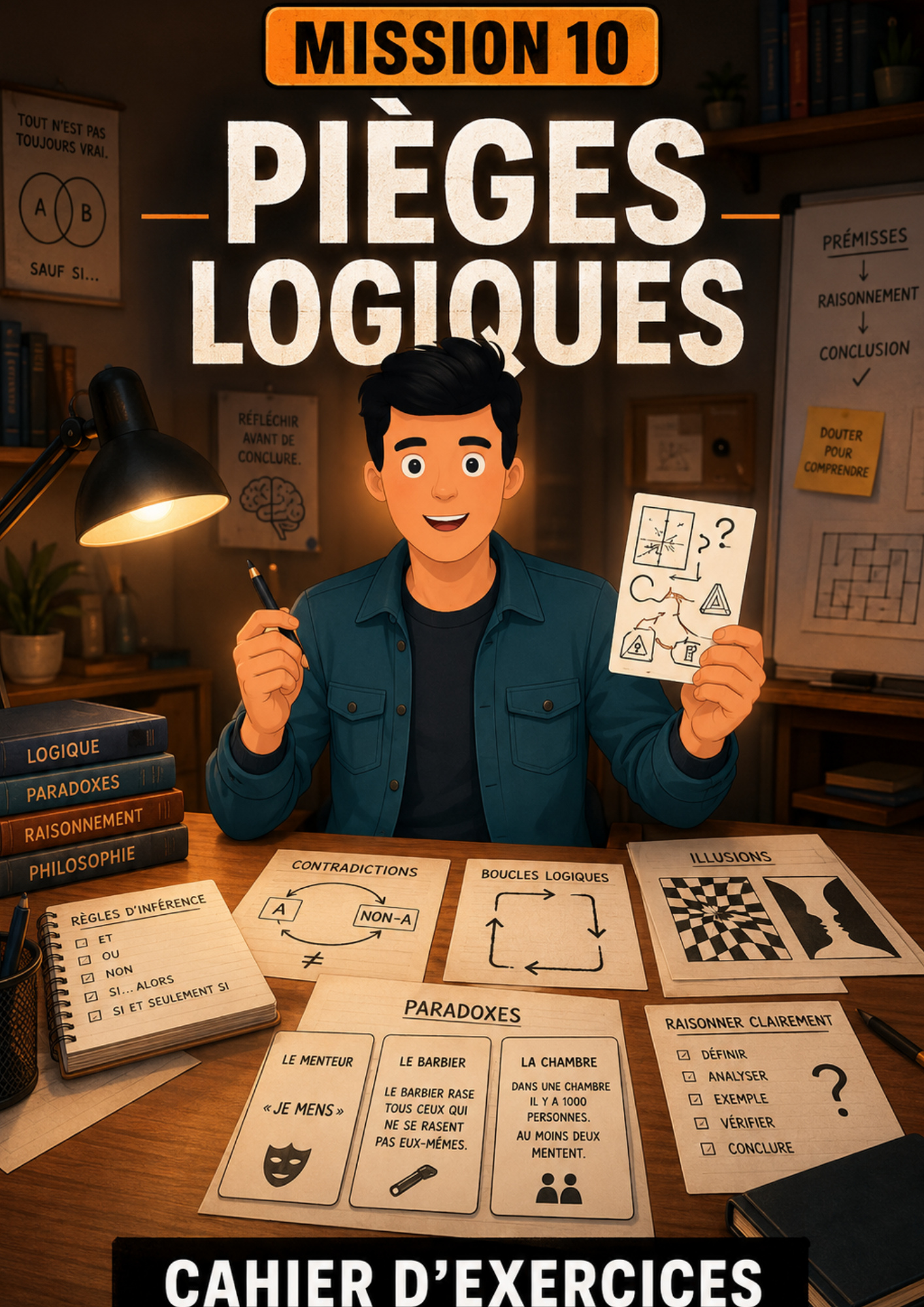 JOE — Logic Traps mission activity book cover