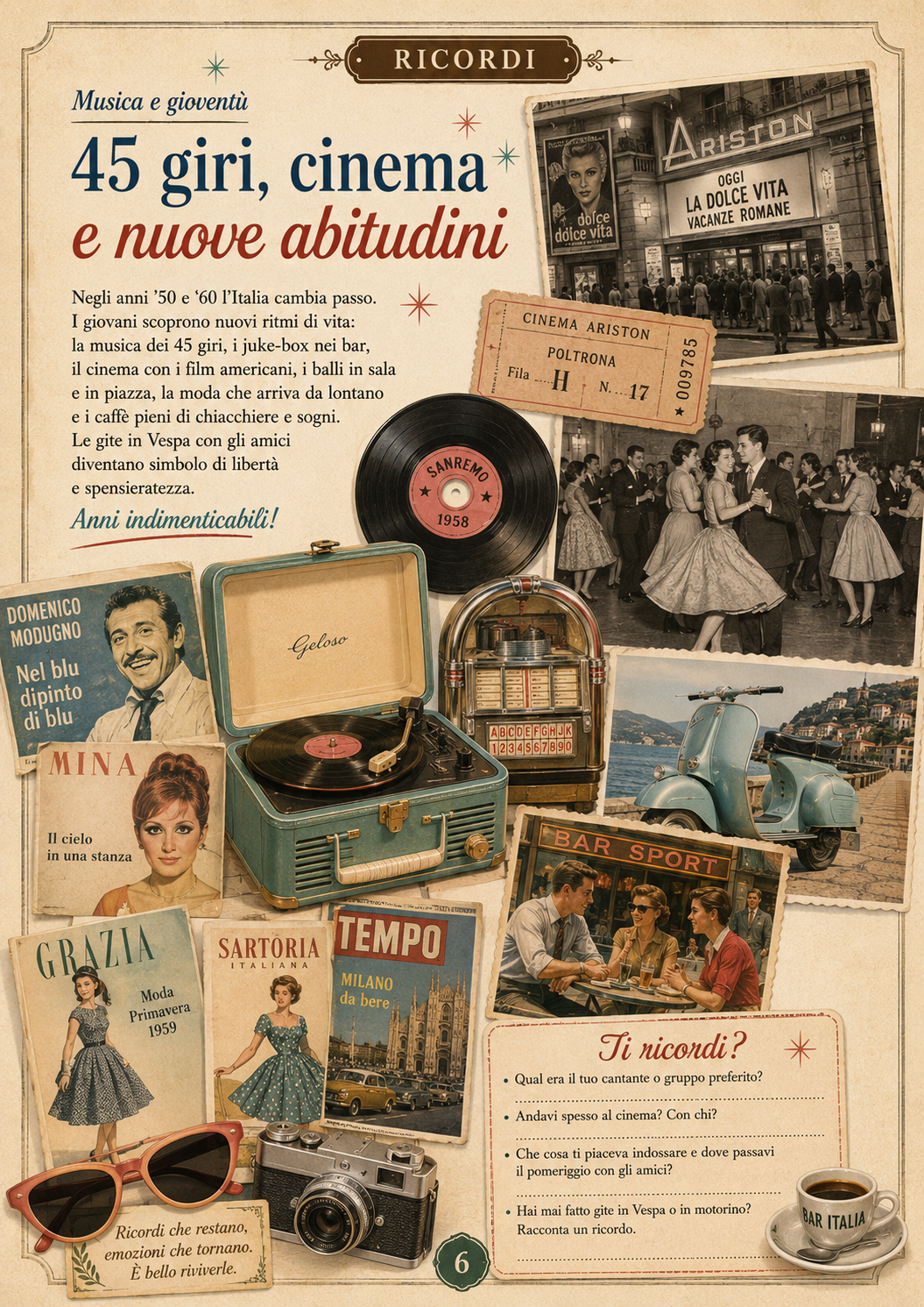 Per ricordare — Per ricordare 6