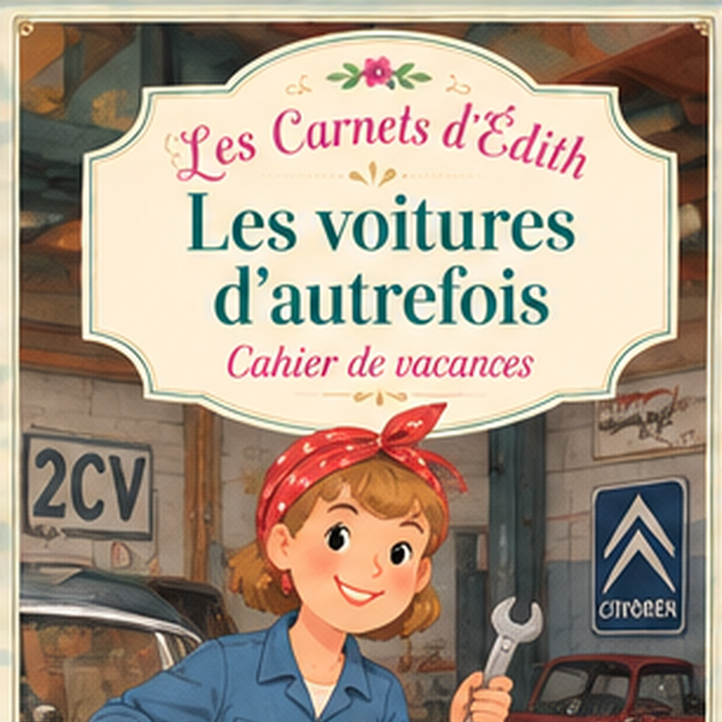 Carnet EDITH — Les voitures d'autrefois