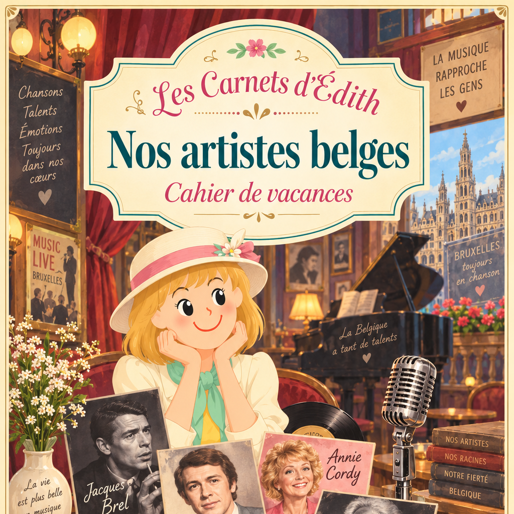 05 EDITH Nos artistes belges CARRE