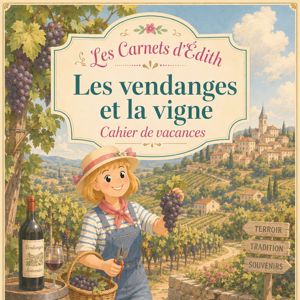 Carnet EDITH — Les vendanges et la vigne