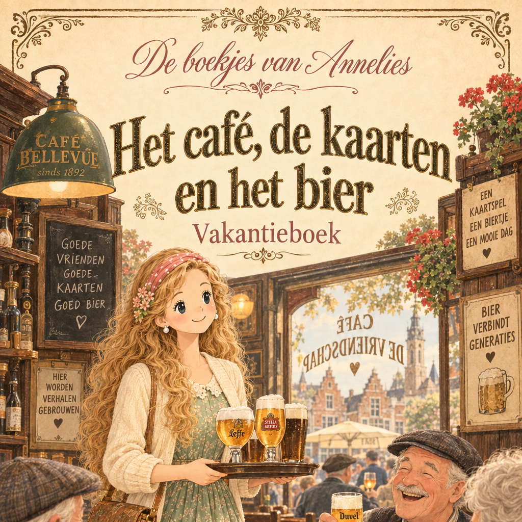 08 ANNELIES Het cafe de kaarten en het bier CARRE