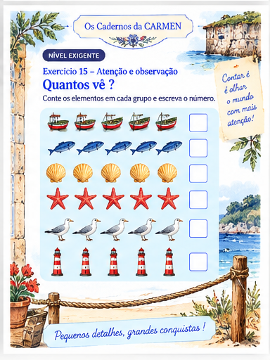 Exercício CARMEN — Contagem