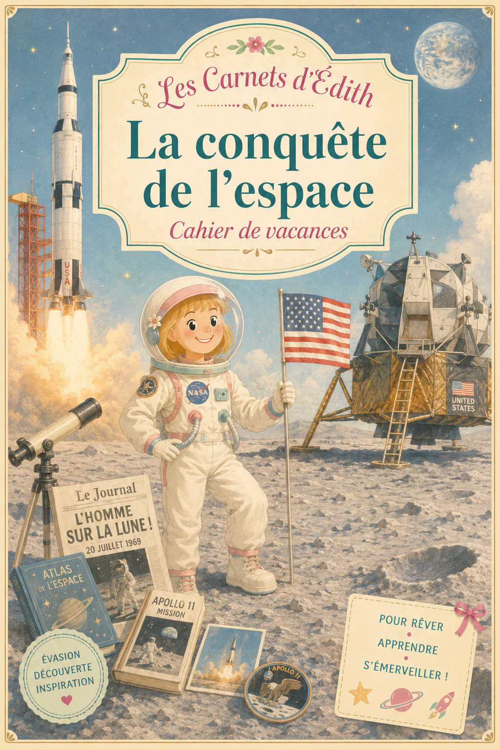 Les Carnets d'EDITH — La conquête de l'espace