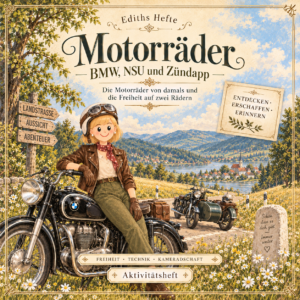 22 EDITHS HEFTE Motorraeder BMW NSU und Zuendapp SQUARE