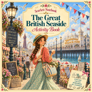 22 SCARLETT NOTEBOOK The Great British Seaside SQUARE