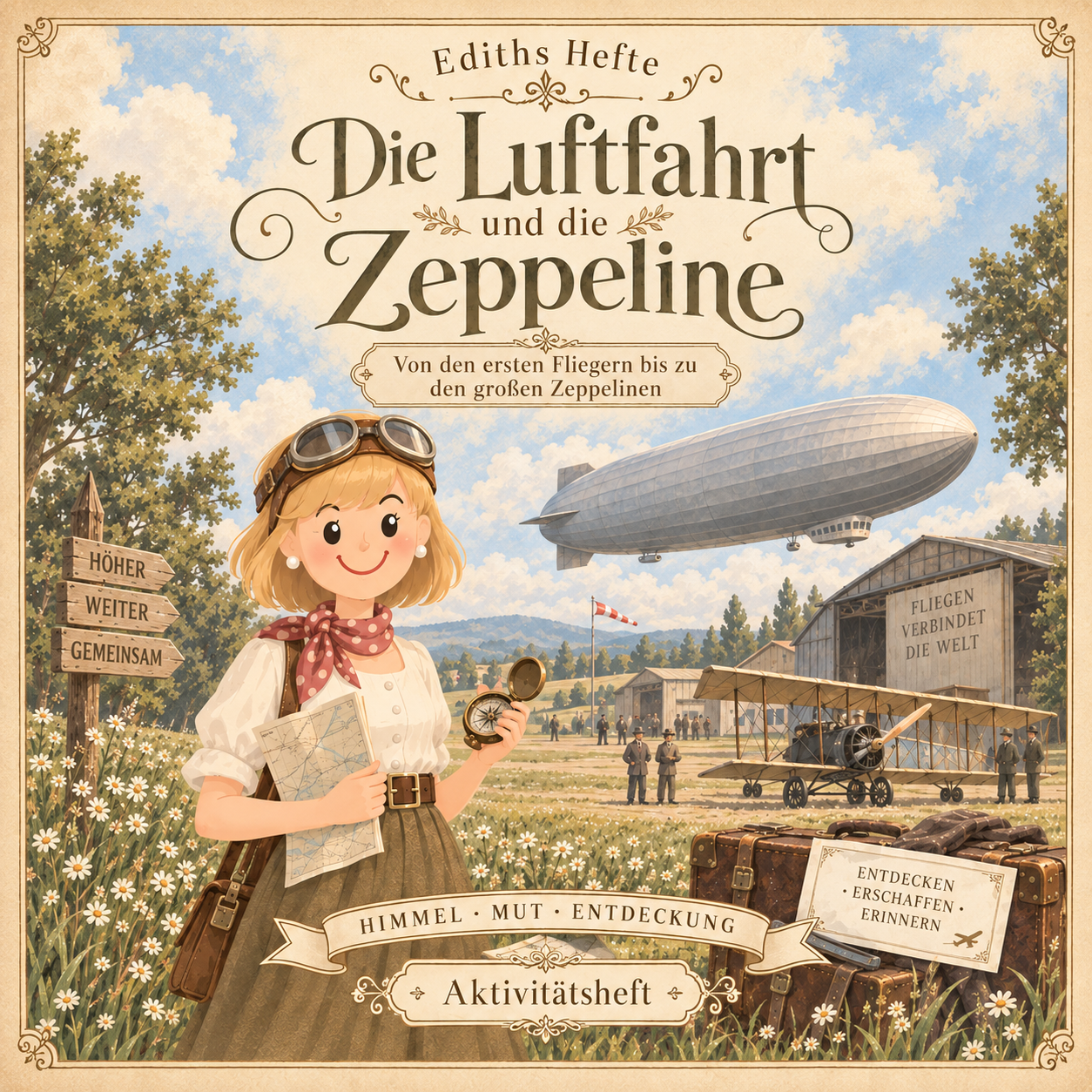 24 EDITHS HEFTE Die Luftfahrt und die Zeppeline SQUARE