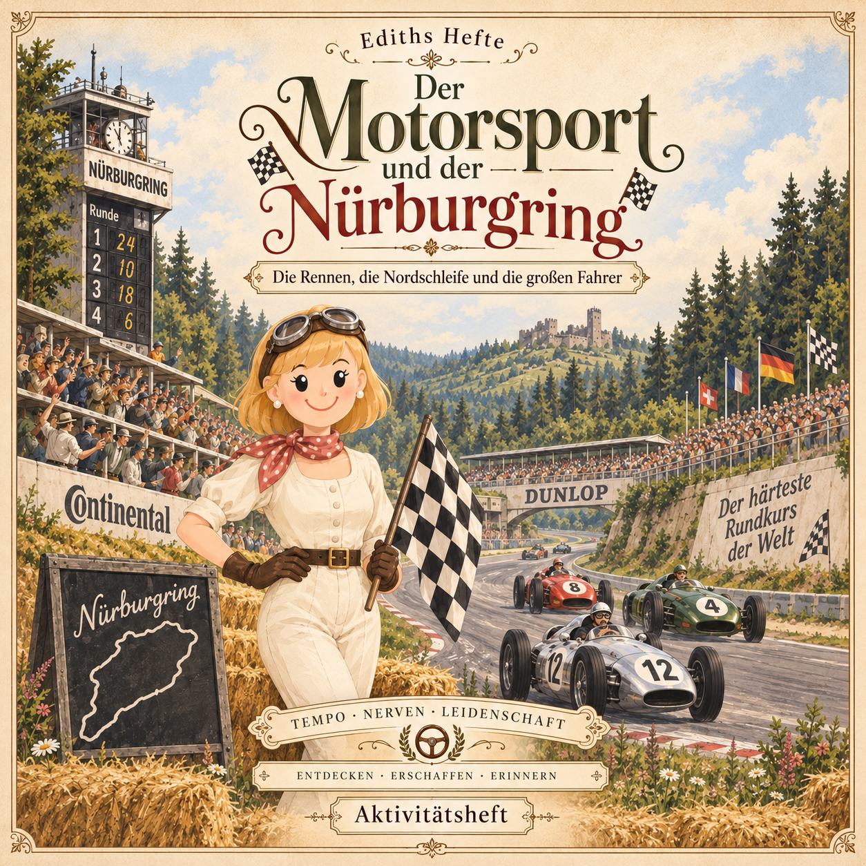 28 EDITHS HEFTE Der Motorsport und der Nuerburgring SQUARE
