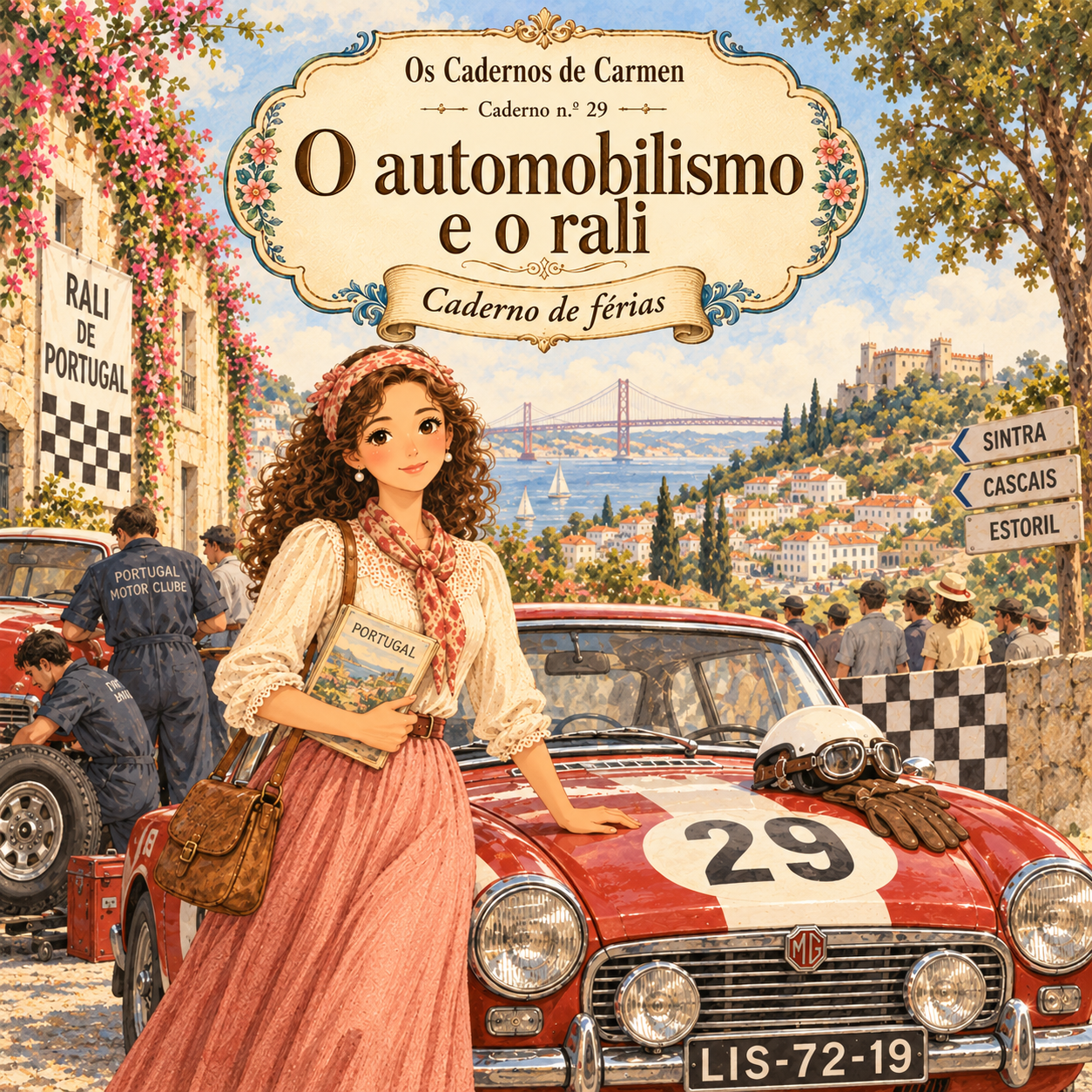 29 CARMEN O automobilismo e o rali SQUARE