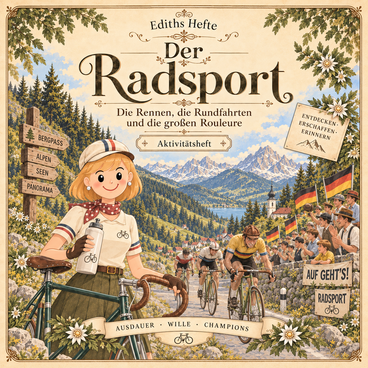 29 EDITHS HEFTE Der Radsport SQUARE
