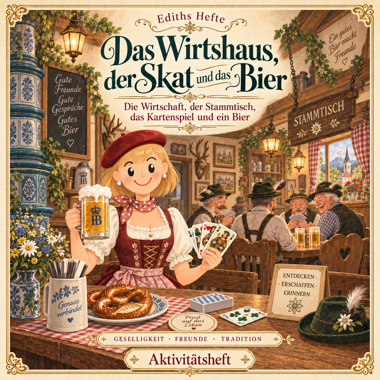 33 EDITHS HEFTE Das Wirtshaus der Skat und das Bier SQUARE