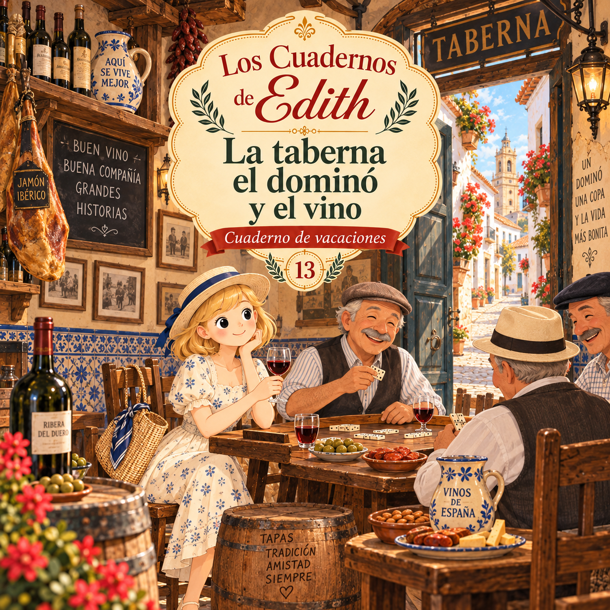33 EDITH ES La taberna el domino y el vino SQUARE
