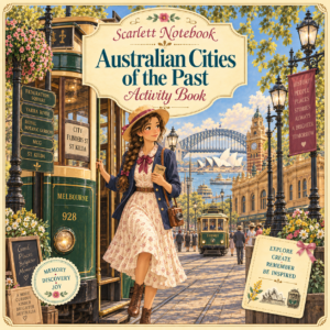 33 SCARLETT NOTEBOOK Australian Cities of the Past SQUARE