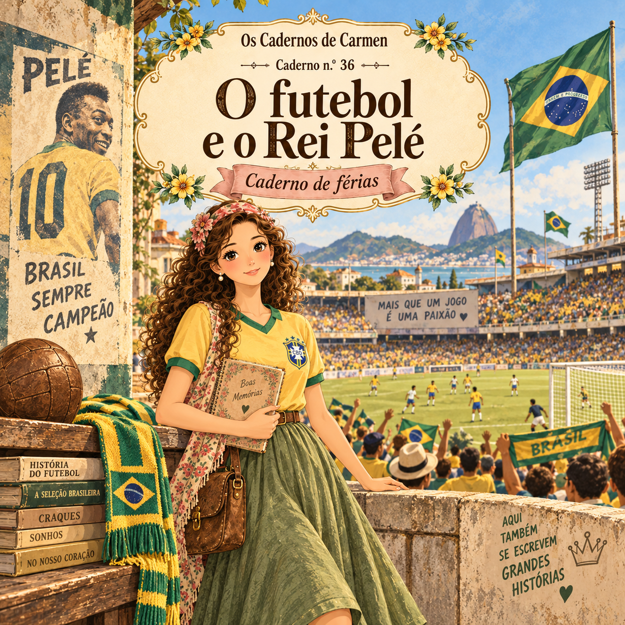 36 CARMEN O futebol e o Rei Pele SQUARE