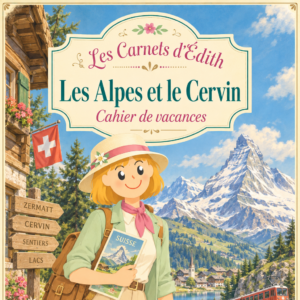 41 EDITH Les Alpes et le Cervin CARRE