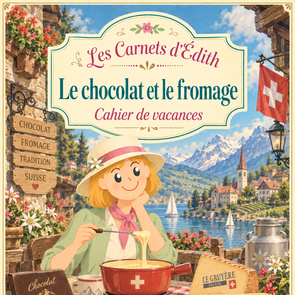 42 EDITH Le chocolat et le fromage CARRE