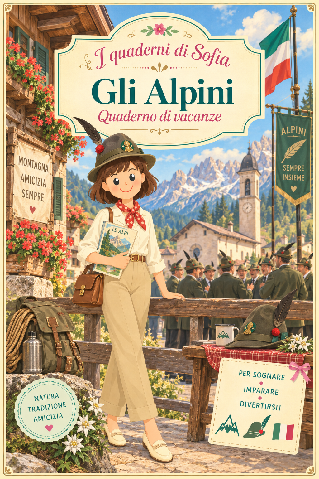 Quaderno Sofia — Gli Alpini