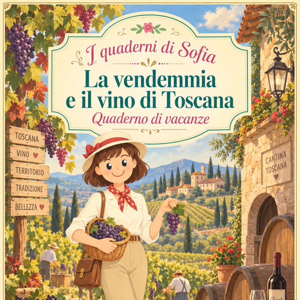 55 SOFIA La vendemmia e il vino di Toscana CARRE