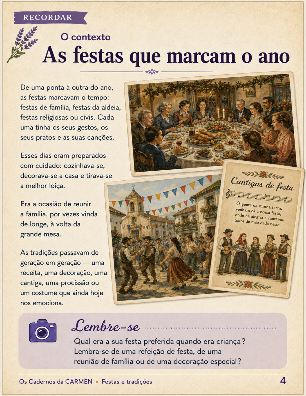 Lembrar — exemplo 2