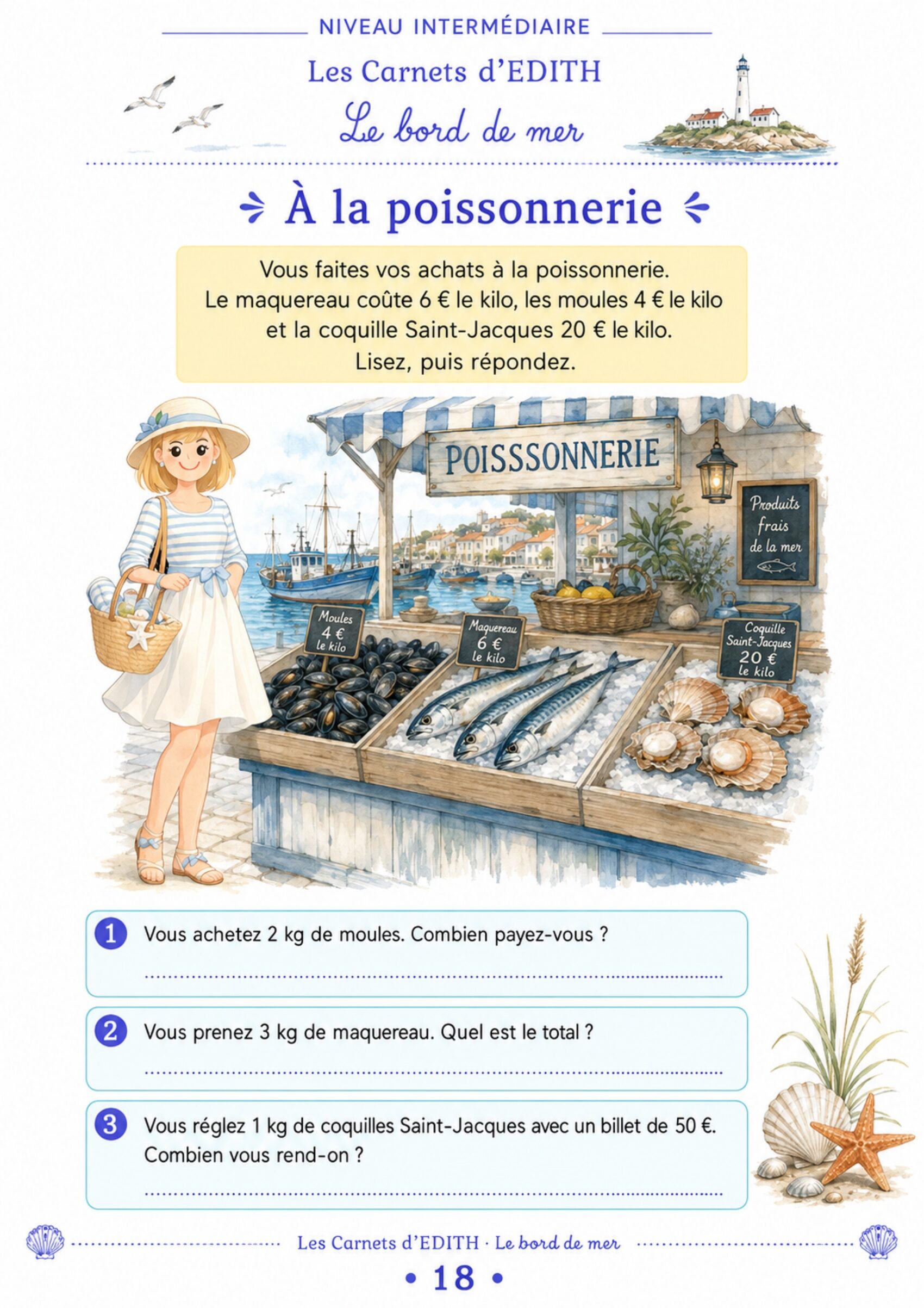 Exercice EDITH — Repérage
