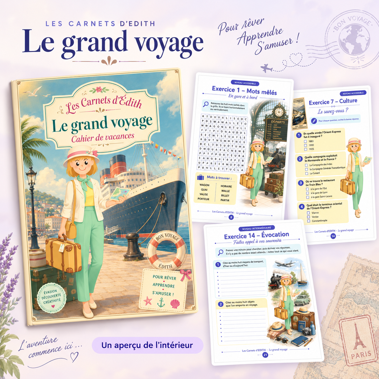 EDITH 05 LE GRAND VOYAGE APERCU INTERIEUR PREMIUM FINAL