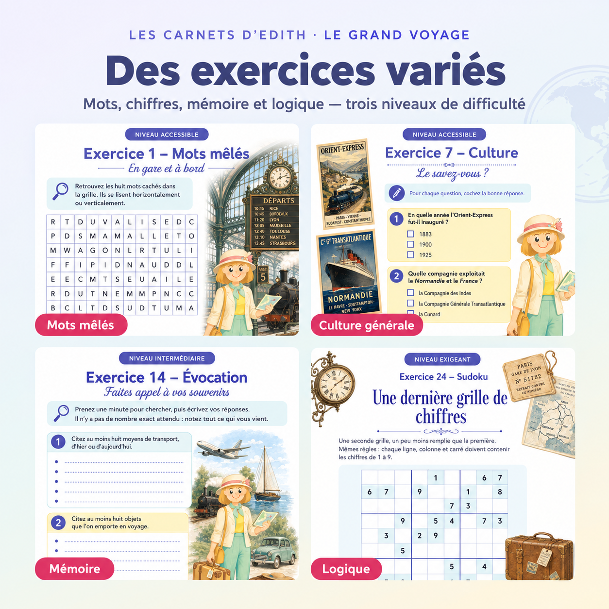 EDITH 05 LE GRAND VOYAGE EXERCICES VARIES PREMIUM FINAL