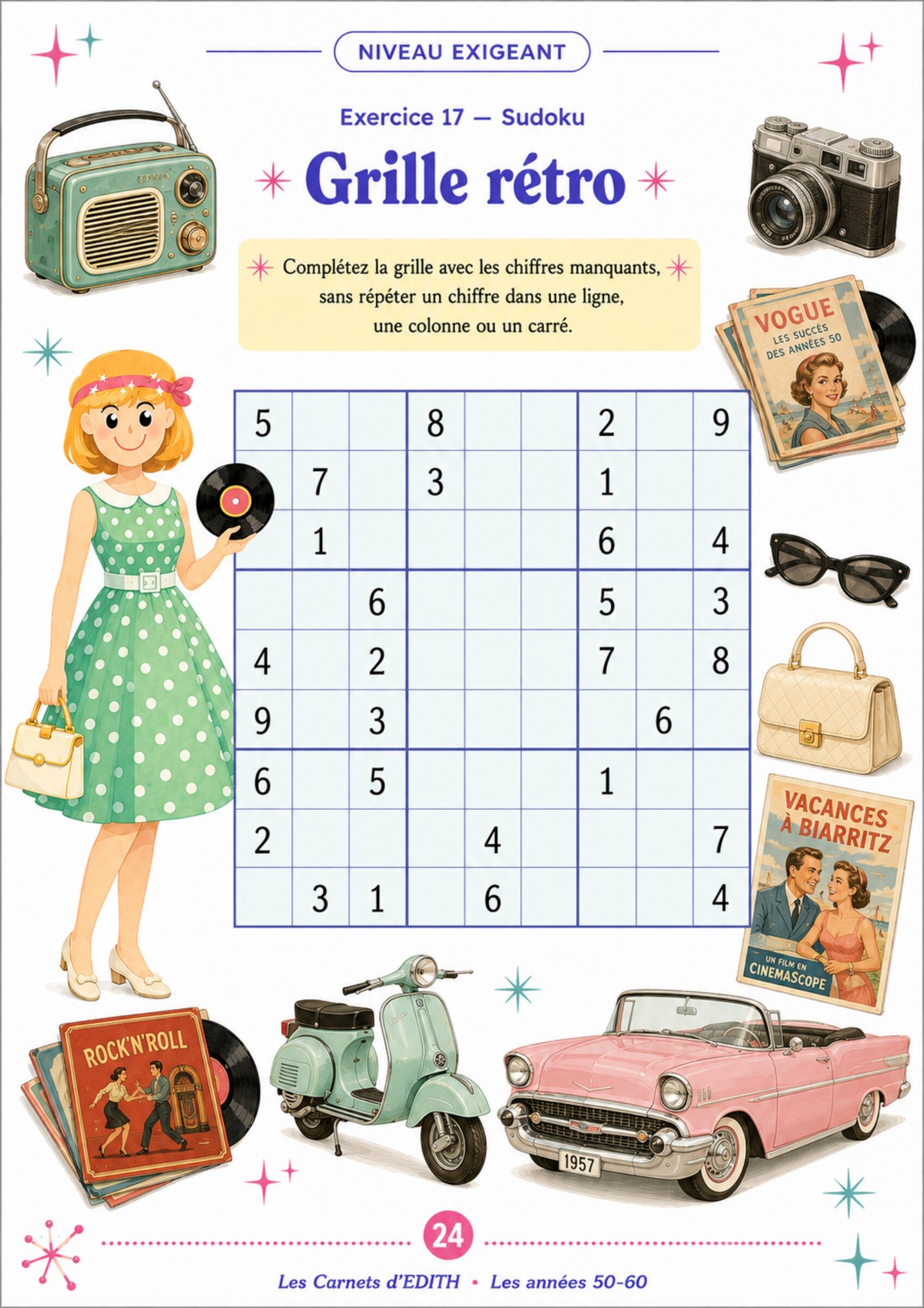 Exercice EDITH — Sudoku & logique