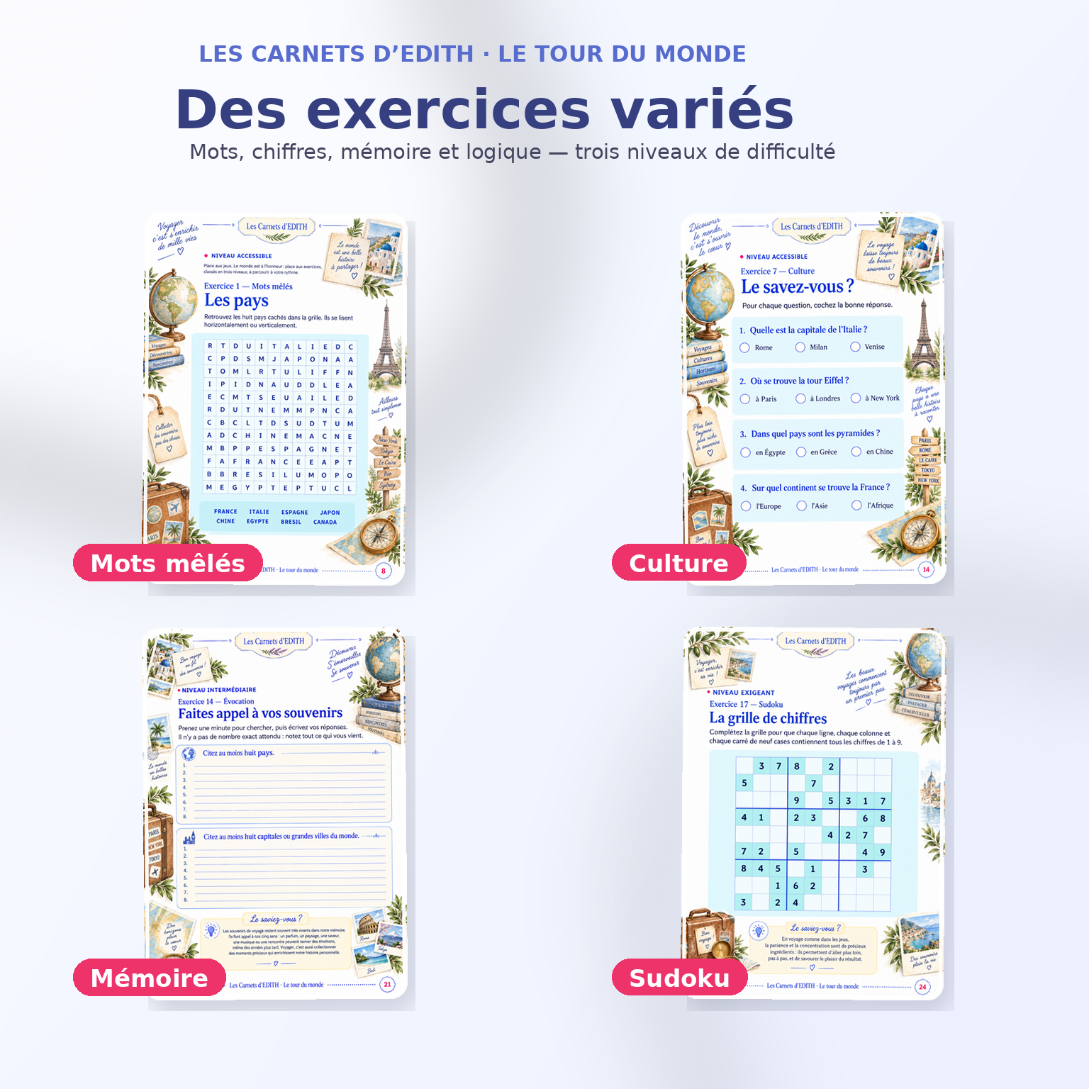 EDITH 20 GALERIE 04 EXERCICES VARIES