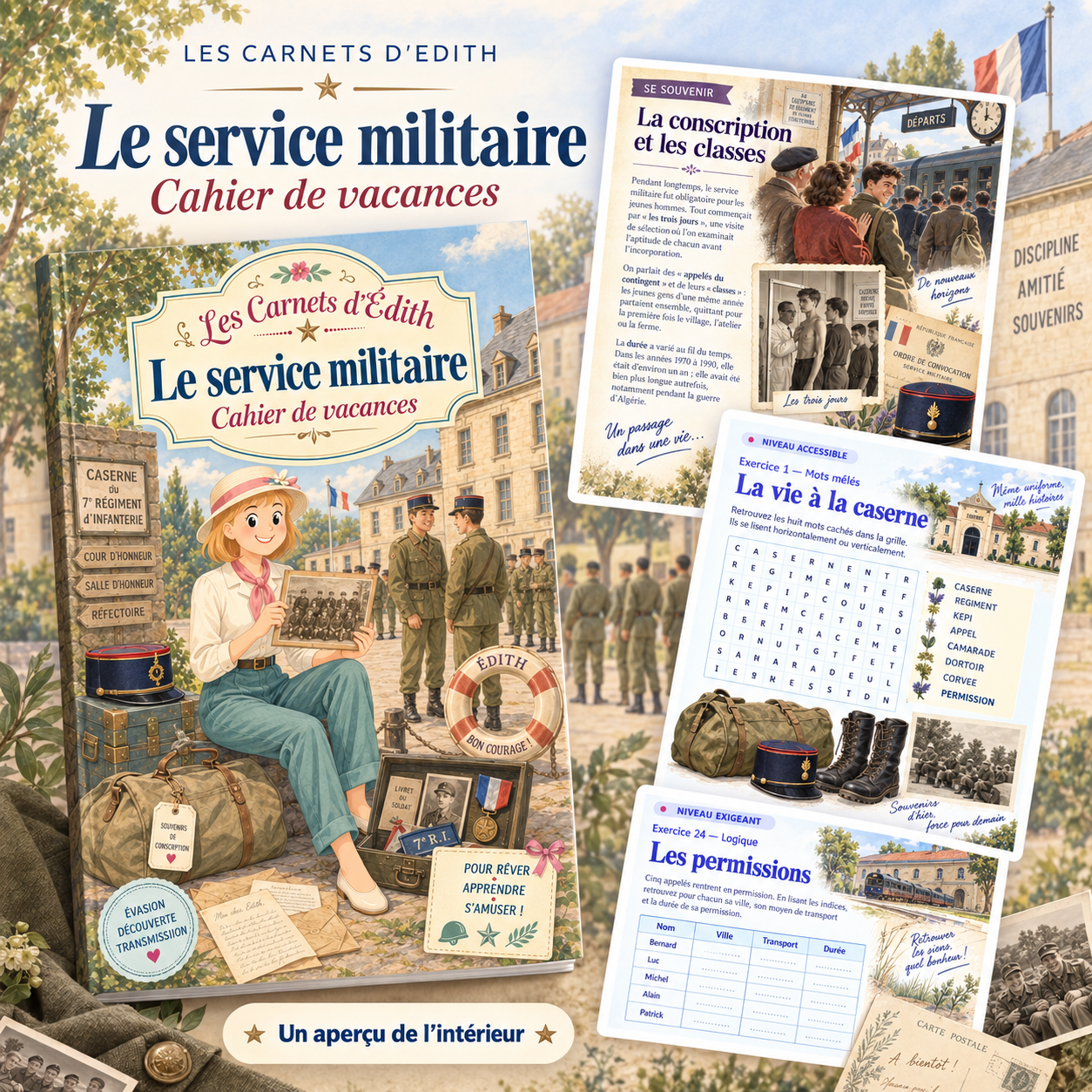 EDITH 35 LE SERVICE MILITAIRE 01 RECAP