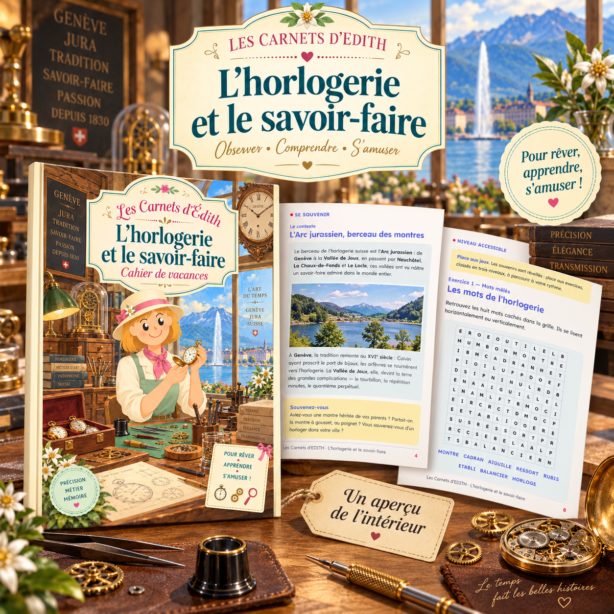 EDITH 43 Visuel Produit Exercices L Horlogerie et le Savoir Faire