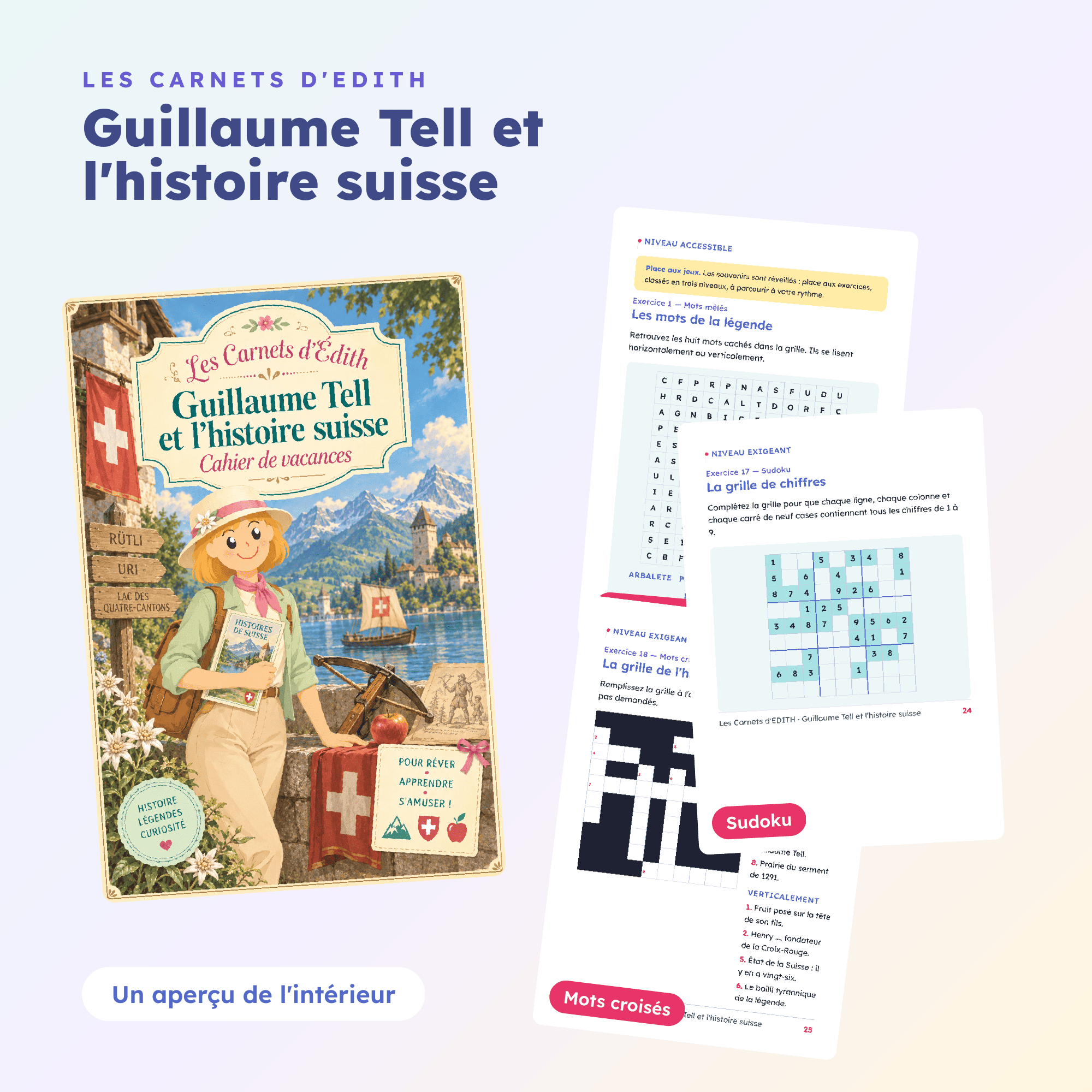 EDITH 45 guillaume tell et lhistoire suisse promo2