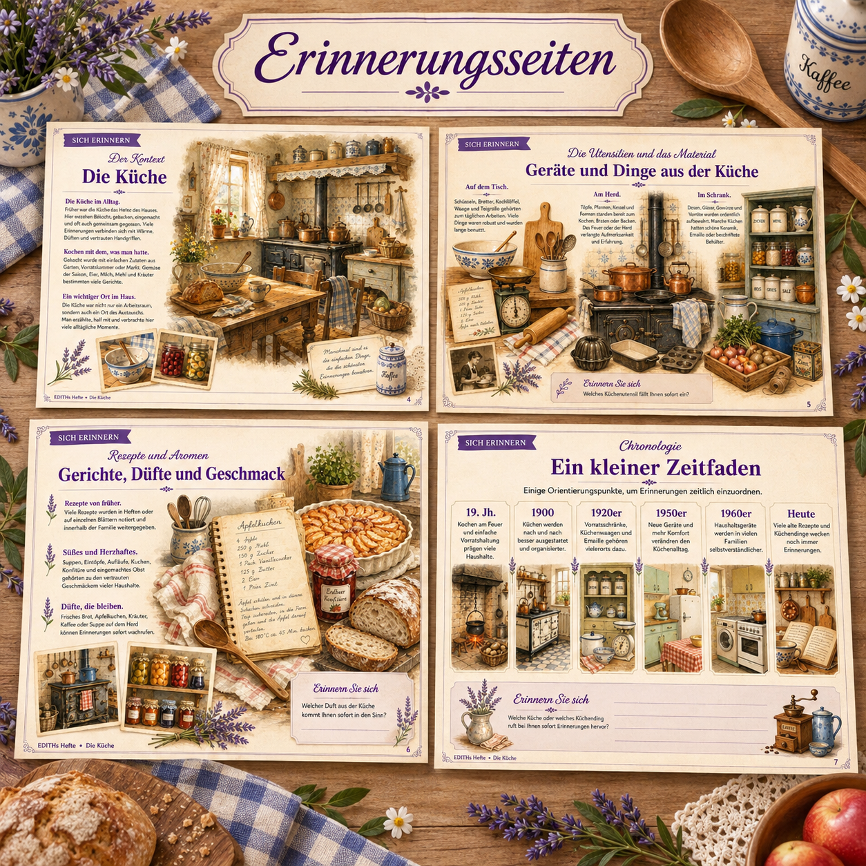 EDITH DE 11 DIE KUECHE 01 ERINNERUNGSSEITEN
