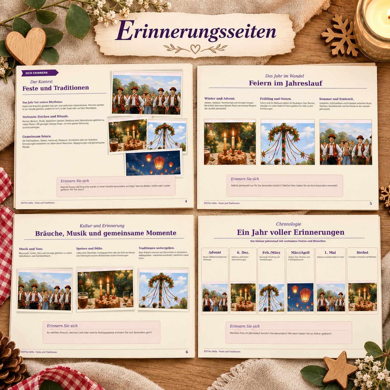 EDITH DE 14 FESTE UND TRADITIONEN 01 ERINNERUNGSSEITEN