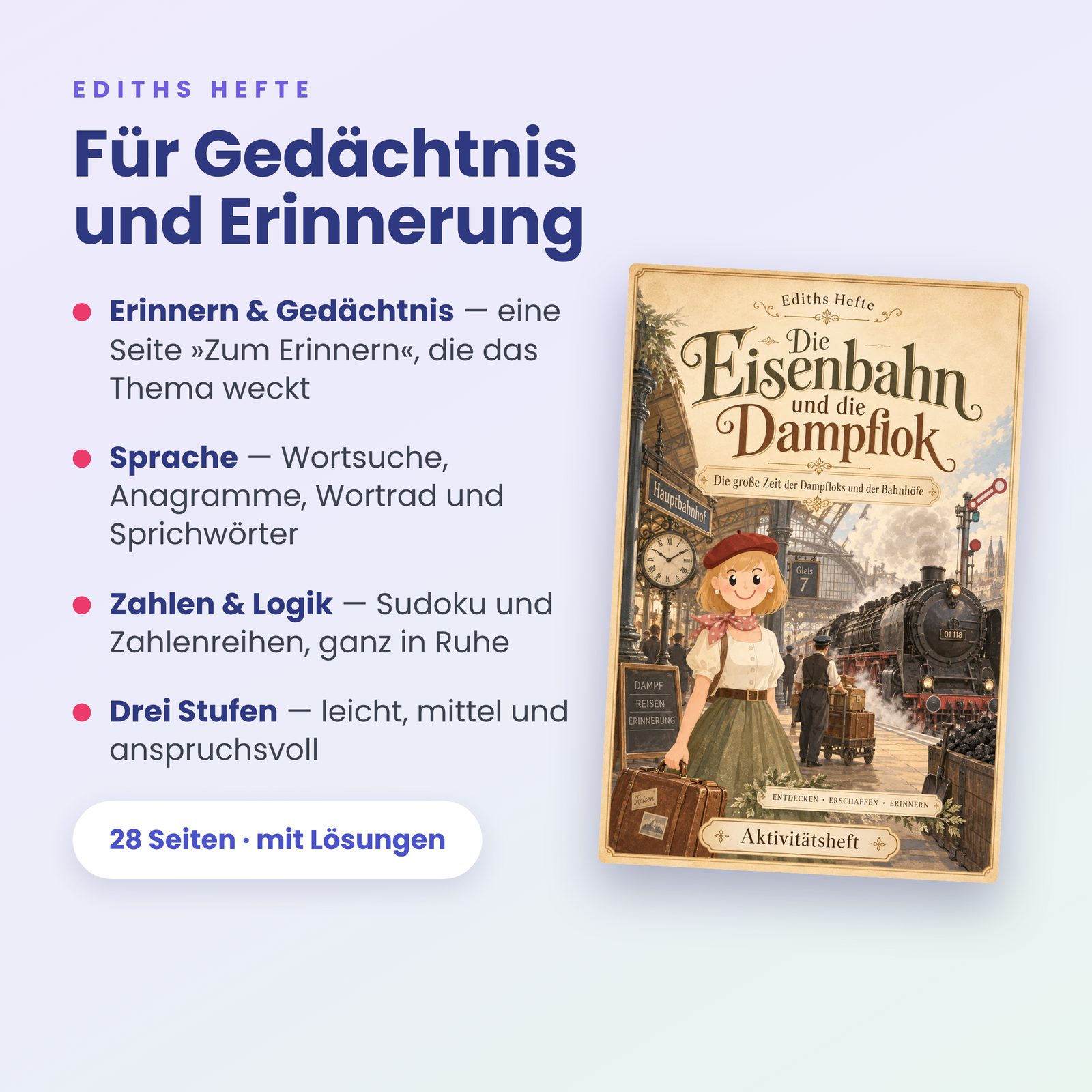 EDITH DE 23 Die Eisenbahn und die Dampflok promo4