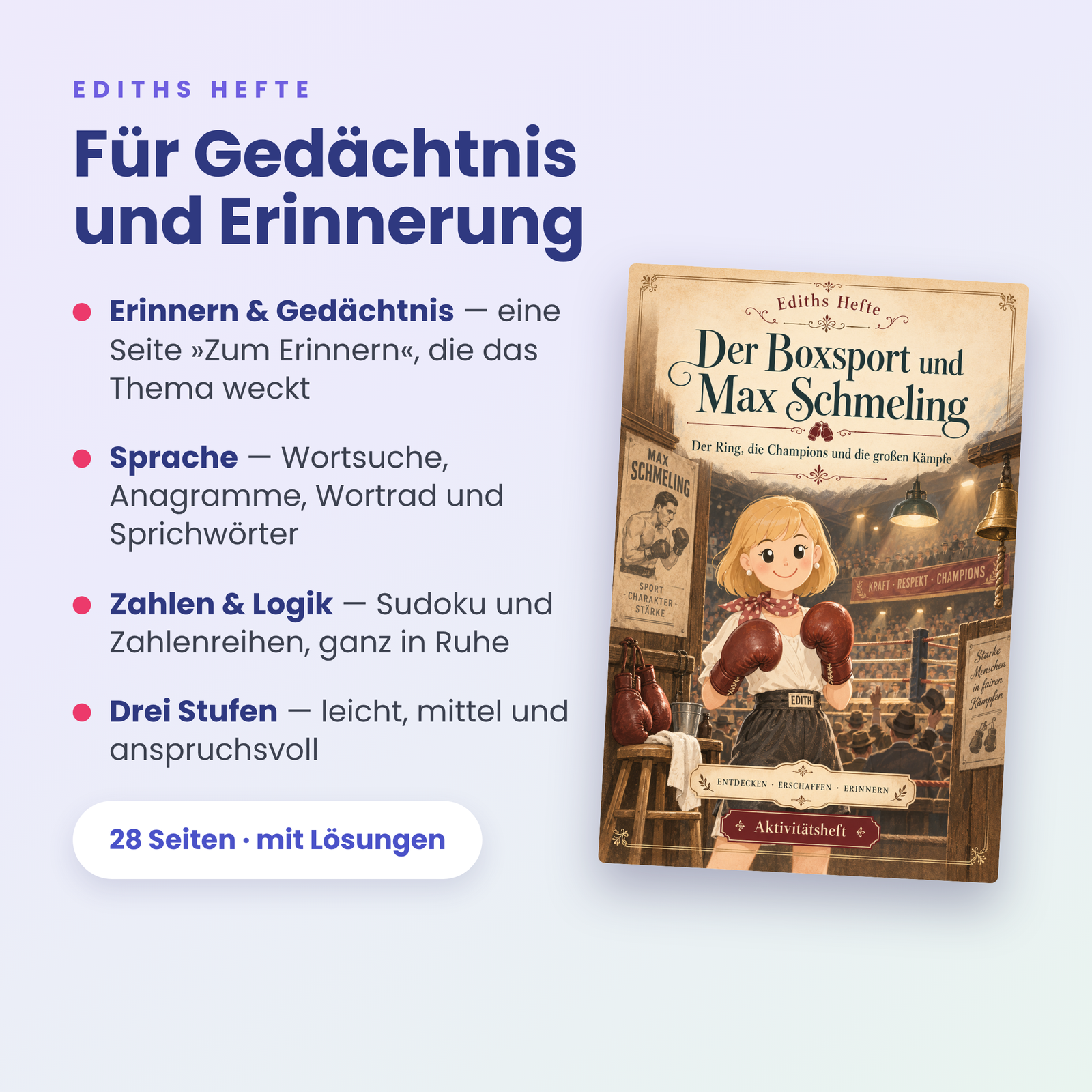 EDITH DE 27 Der Boxsport und Max Schmeling promo4